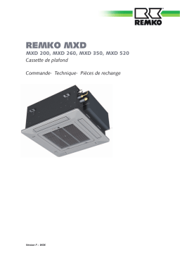 Remko MXD260 Manuel utilisateur