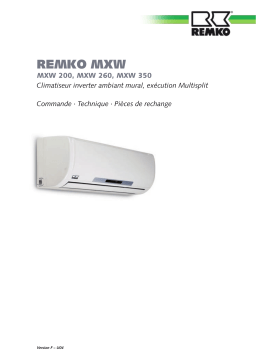 Remko MXW200 Manuel utilisateur