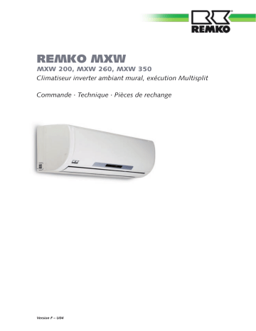 Remko MXW200 Manuel utilisateur | Fixfr