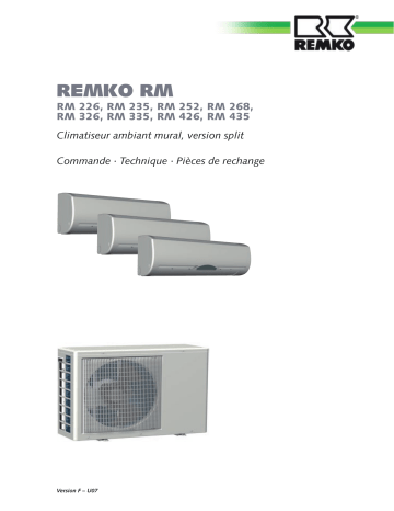 Remko RM226 Manuel utilisateur | Fixfr