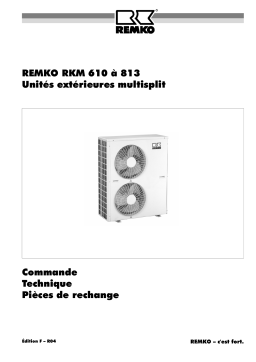 Remko RKM610 Manuel utilisateur