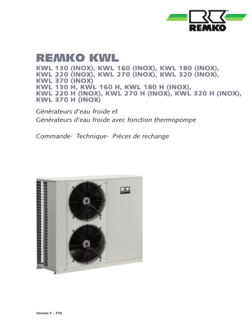 Remko KWL320H Manuel utilisateur | Fixfr