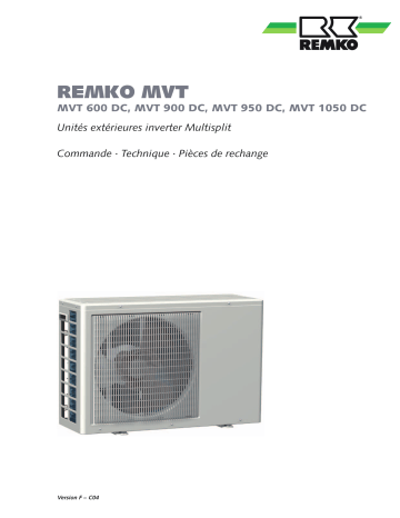 Remko MVT950DC Manuel utilisateur | Fixfr
