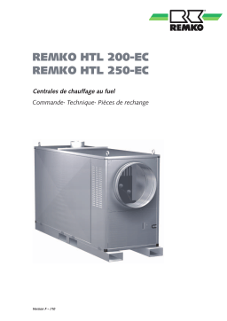 Remko HTL250-EC Manuel utilisateur