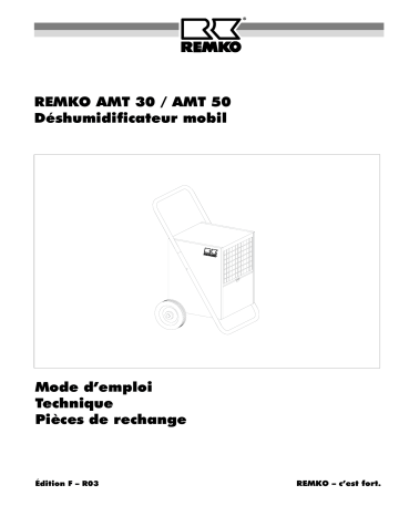 Remko AMT30 Manuel utilisateur | Fixfr