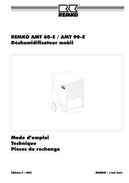 Remko AMT60E Manuel utilisateur