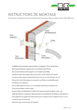 Remko VariableWanddurchfuehrung-RKL300-360 Manuel utilisateur