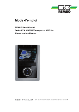 Remko WKF70compactAM-SmartControl-Utilisateur Manuel utilisateur