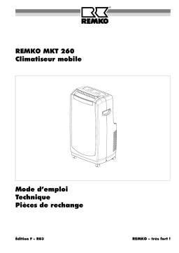 Remko MKT260 Manuel utilisateur