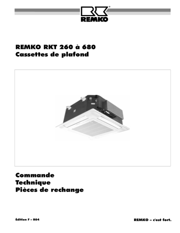 Remko RKT350 Manuel utilisateur | Fixfr