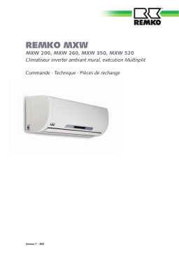 Remko MXW350 Manuel utilisateur