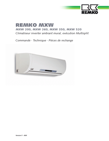 Remko MXW350 Manuel utilisateur | Fixfr