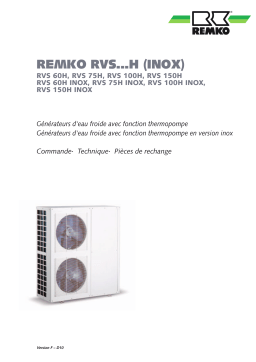 Remko RVS100H Manuel utilisateur