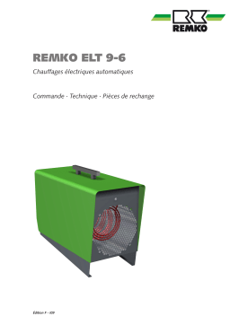 Remko ELT9-6 Manuel utilisateur