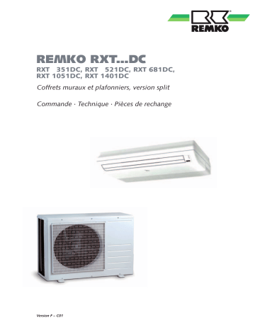 Remko RXT521DC Manuel utilisateur | Fixfr