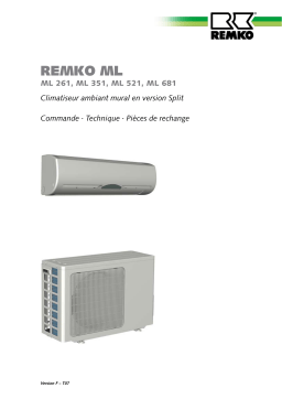 Remko ML681 Manuel utilisateur