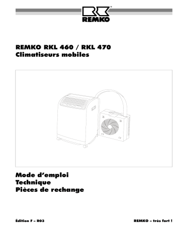 Remko RKL460 Manuel utilisateur | Fixfr