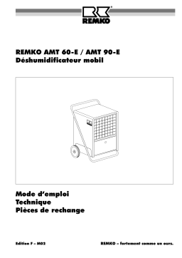 Remko AMT90E Manuel utilisateur