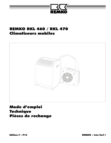 Remko RKL460 Manuel utilisateur | Fixfr