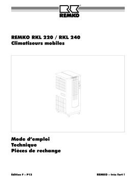 Remko RKL240 Manuel utilisateur