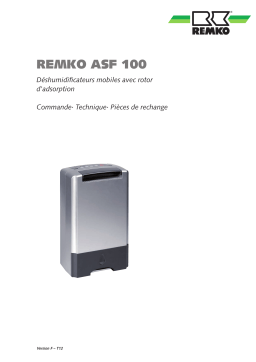 Remko ASF100 Manuel utilisateur