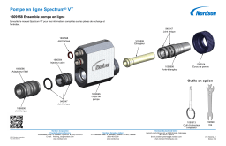 Nordson Pumps, Inline, Spectrum VT Manuel du propriétaire