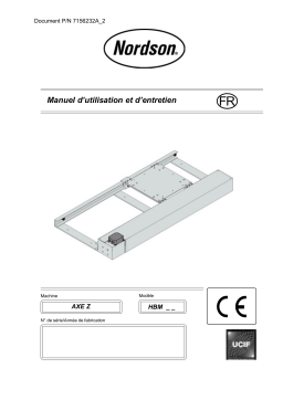 Nordson Z-Axis HBM Manuel du propriétaire