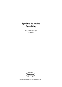 Nordson SpeedKing™ Booth System Manuel du propriétaire