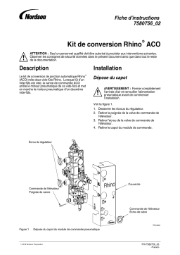 Nordson Rhino ACO Conversion Kit Manuel du propriétaire