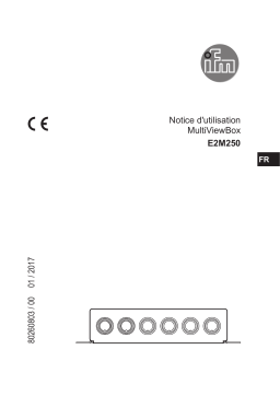 IFM E2M250 MultiViewBox Mode d'emploi