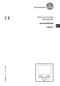 IFM EC0453 Prewired jumper Guide d'installation