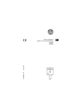 IFM LK7023 Electronic level sensor Mode d'emploi