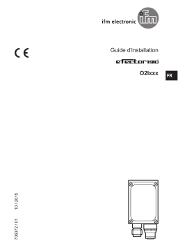 IFM O2I304 1D / 2D code reader Guide d'installation