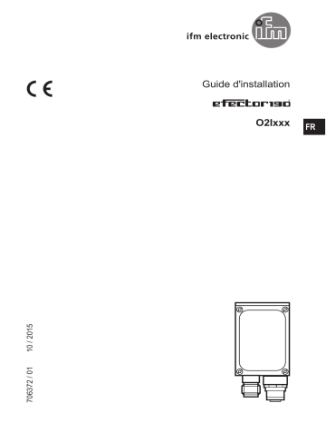 O2I305 | IFM O2I304 1D / 2D code reader Guide d'installation | Fixfr