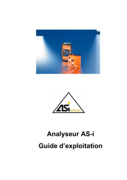 IFM AC1145 AS-Interface diagnosis and analysis tool  Manuel du propriétaire