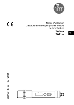 Ifm TW20xx, TW21xx Notice d'Utilisation | AI Chat & PDF
