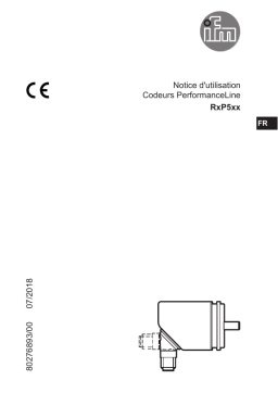 IFM ROP520 Incremental encoder Mode d'emploi