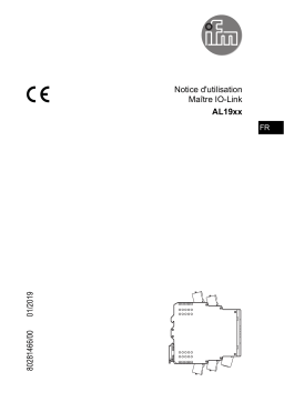 IFM AL1920 IO-Link master Mode d'emploi