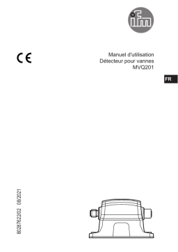 IFM MVQ201 Position sensor for valve actuator Manuel du propriétaire