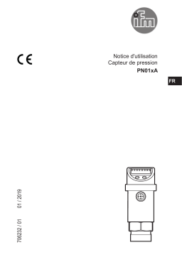 IFM PN014A Pressure sensor Mode d'emploi