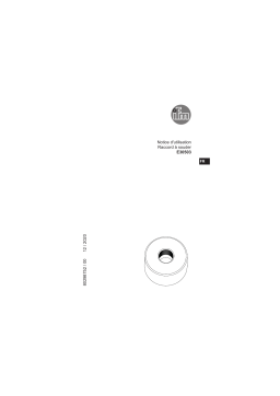 IFM E30503 Welding adapter for process sensor Mode d'emploi