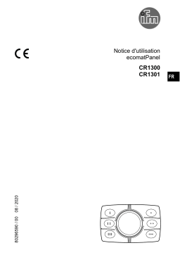 IFM CR1300 pushbutton module Mode d'emploi