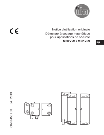 MN207S | MN505S | MN503S | MN504S | MN202S | MN502S | IFM MN508S Magnetically coded sensor Mode d'emploi | Fixfr