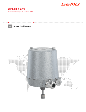 Gemu 1205 Electrical position indicator ATEX Mode d'emploi | Fixfr