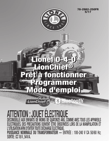 Lionel 0-4-0 LionChief R-To-R Set Manuel du propriétaire | Fixfr