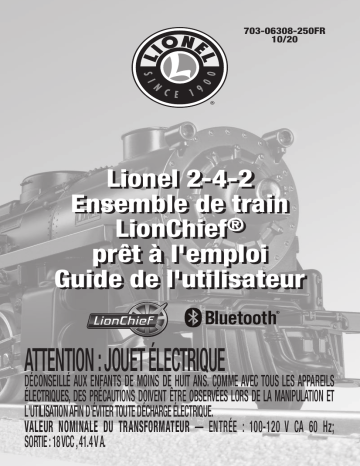 Lionel 2-4-2 LionChief RTR Set Manuel du propriétaire | Fixfr