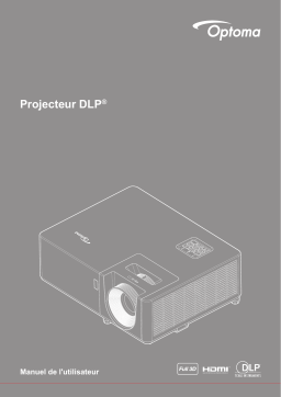 Optoma ZX300 Compact high brightness laser projector Manuel du propriétaire