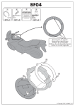 GIVI BF04 Specific flange Mode d'emploi