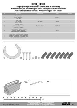 GIVI BF33 Specific flange Mode d'emploi