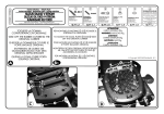 GIVI E528M Specific rear rack Mode d'emploi